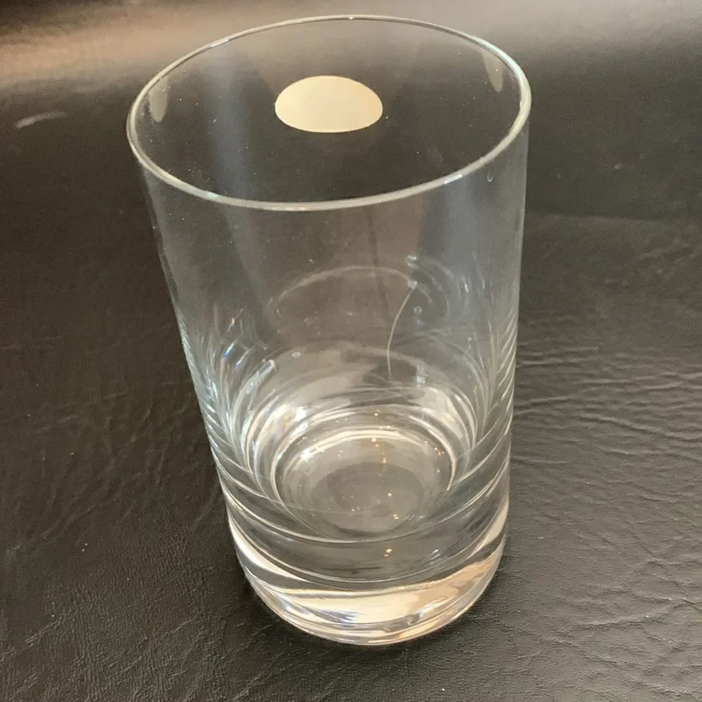 Bangkok Crystal Crysterna Royal Salute Hi Ball Glass Thailand Box 6 10 2/10 Oz